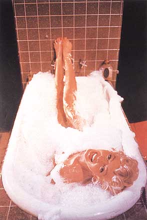 bubble bath relaxation