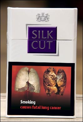 black lungs from smoking