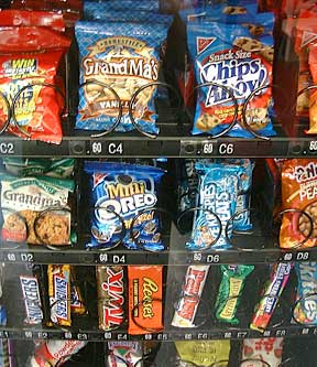 vending machine snacks