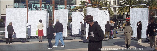 dialogue art installation
