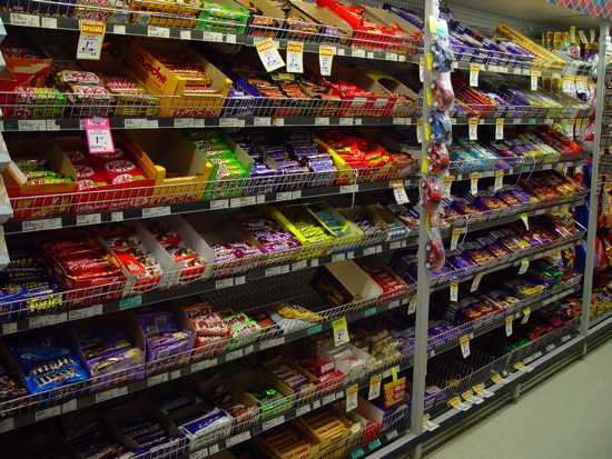 candy bar isle