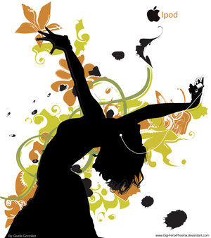 ipod ad girl dancing