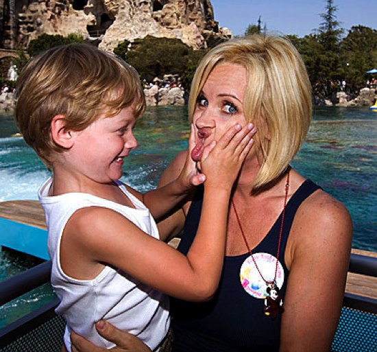 Jenny McCarthy and Evan