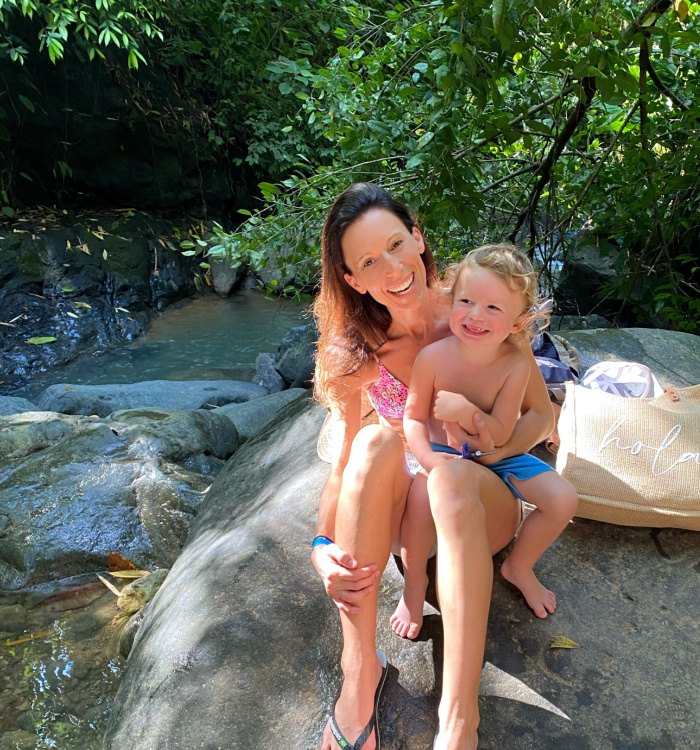 Wilder and Me Uvita Waterfall copy